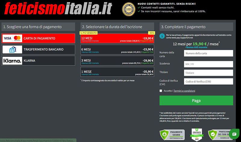 Opzioni di Abbonamento e Costi